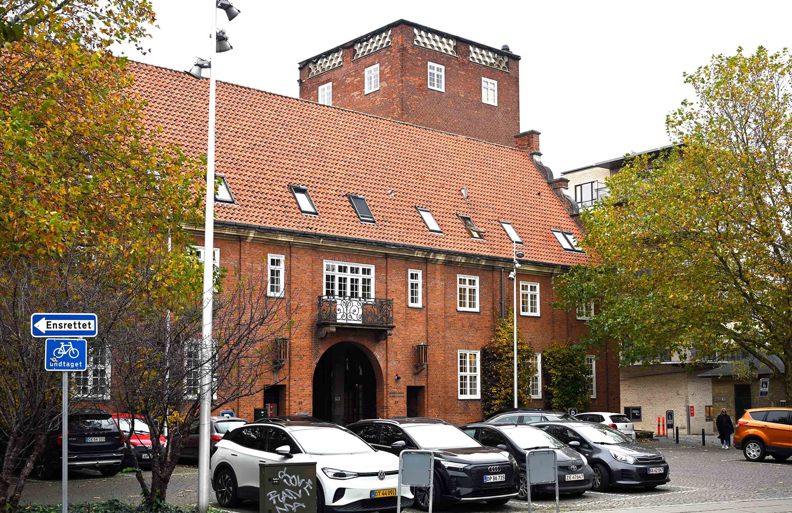Frederiksberg Brandstations indgang