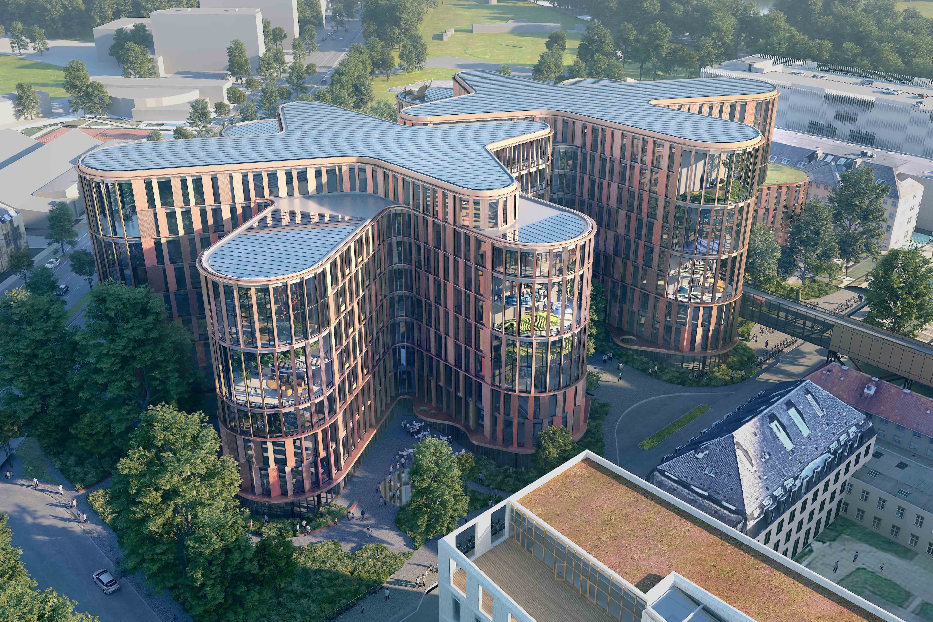 Mary Elizabeths Hospital set oppefra