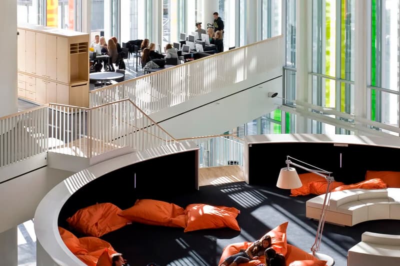 Ørestad Gymnasium interiør