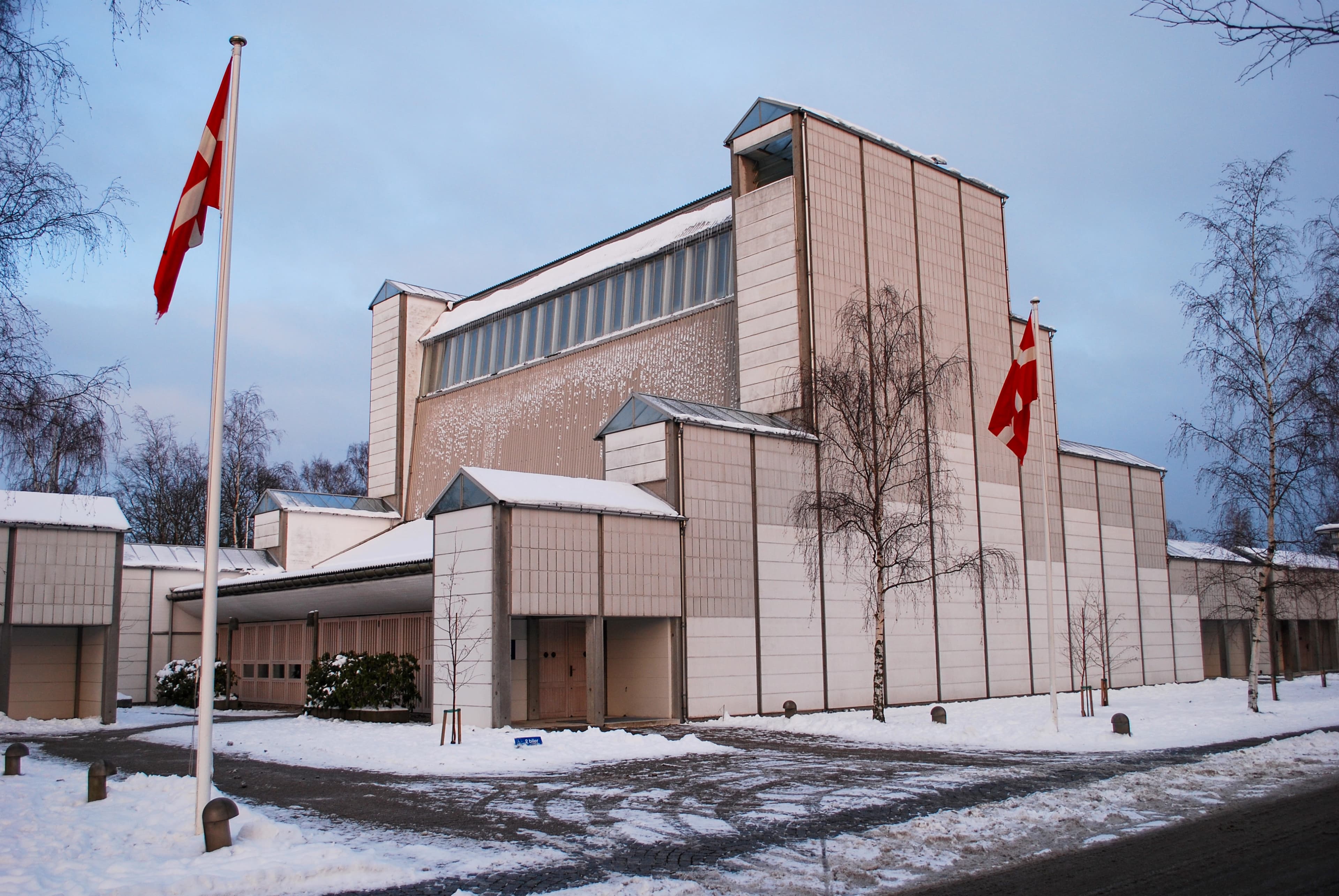 Bagsværd Kirke set udefra