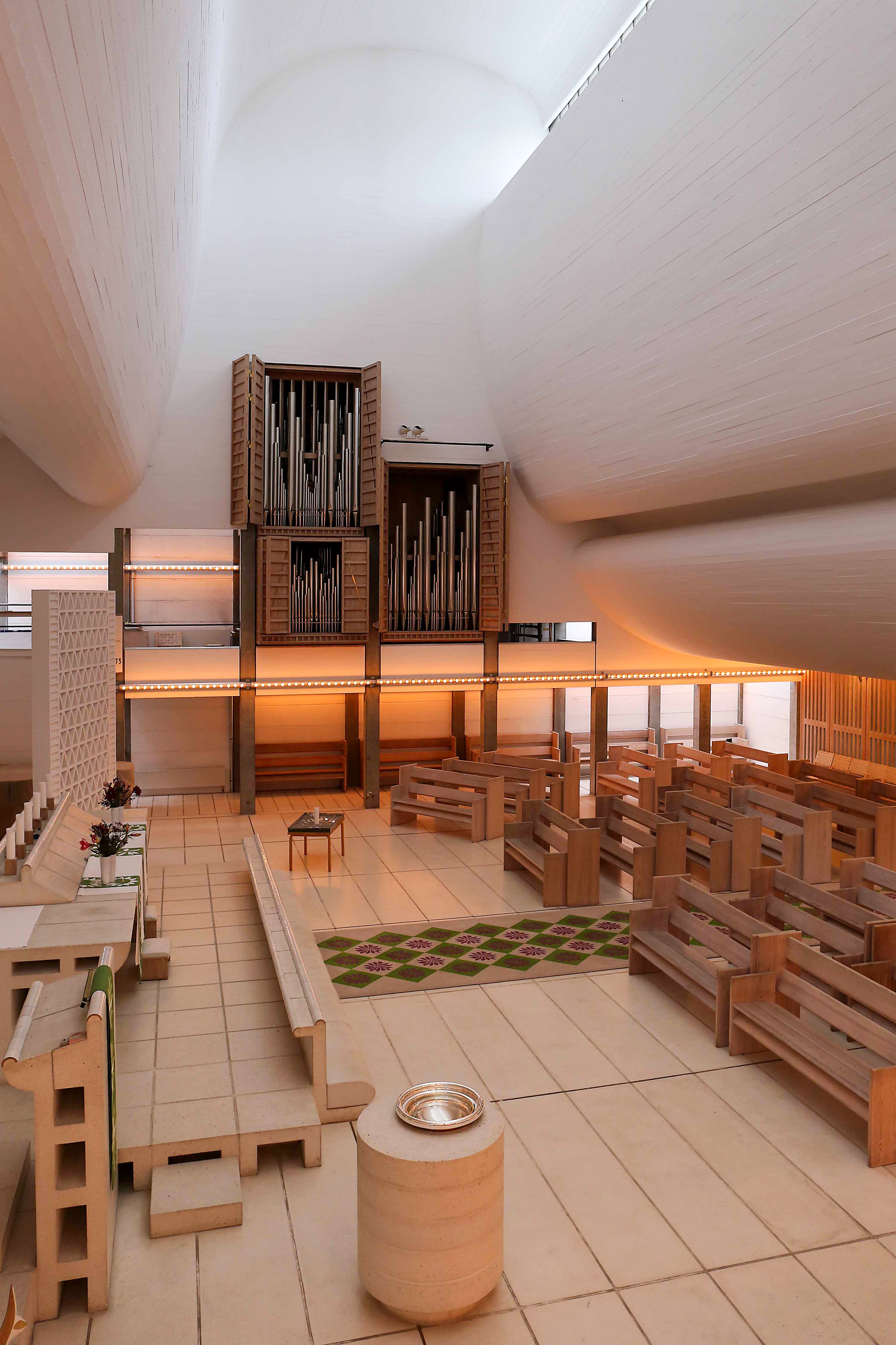 Kirkeskibet i Bagsværd Kirke