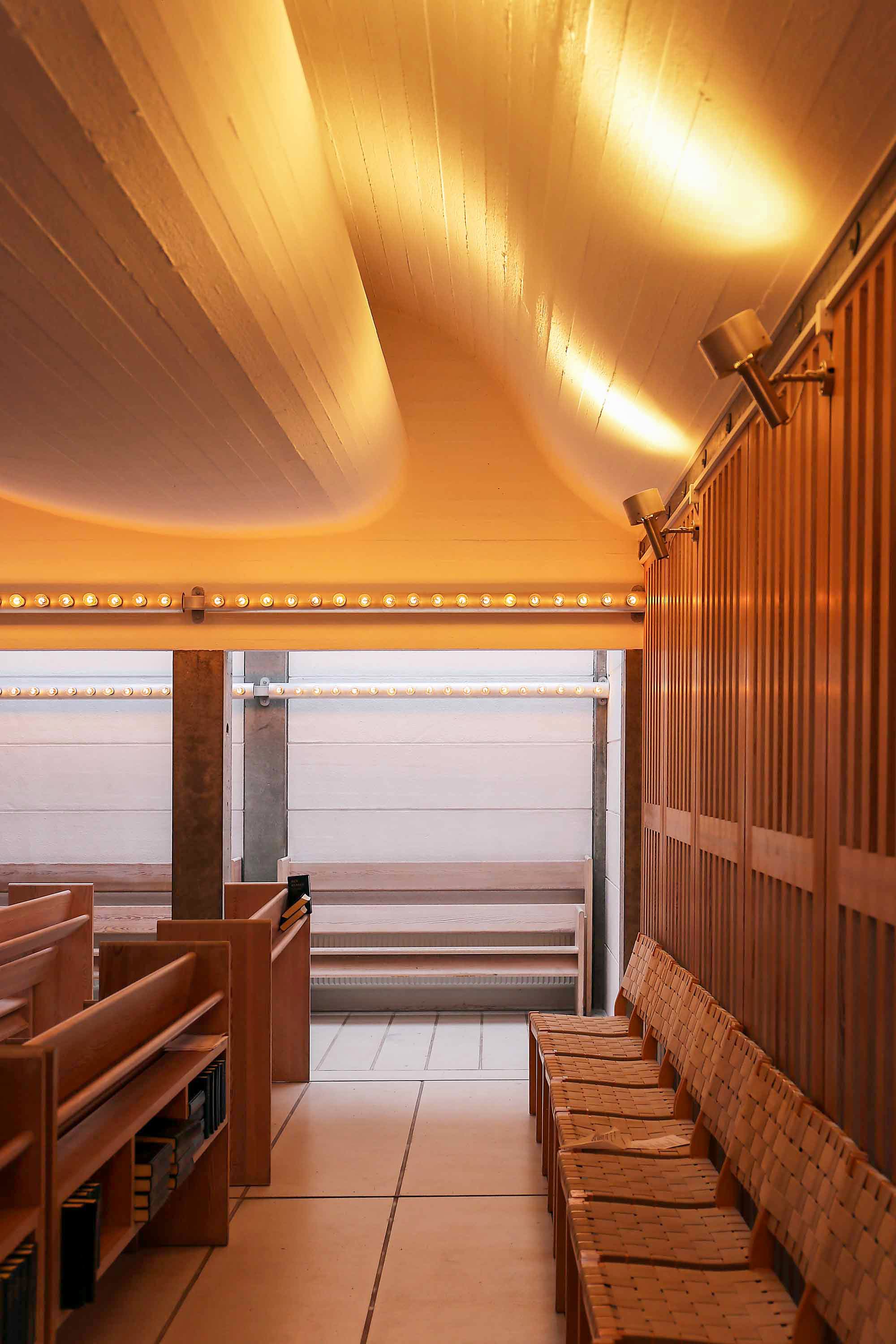 Siddepladser i kirkeskibet